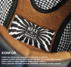 NEXX X.G100R FINISH LINE KREM-KIRMIZI KASK