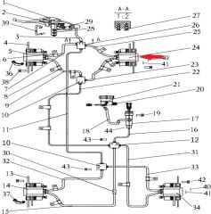 Promax 650L Ön Fren Alt Merkez Sağ