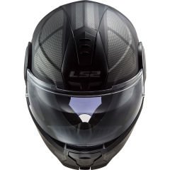 LS2 SCOPE AXIS MAT SİYAH-TITANIUM KASK