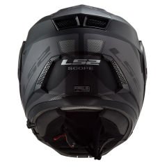 LS2 SCOPE AXIS MAT SİYAH-TITANIUM KASK