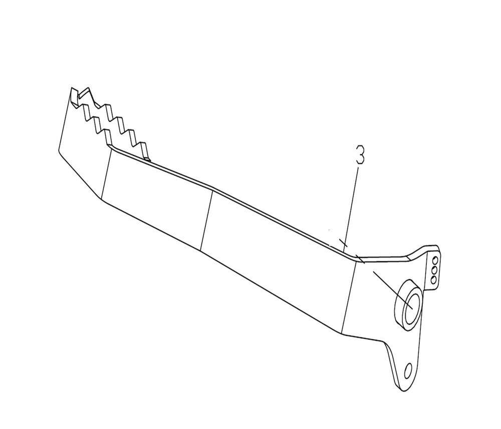 Promax 650L Ayak Fren Pedalı