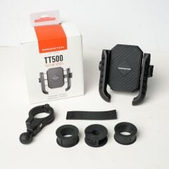 KNMASTER TT500 Titreşim Önleyicili Motosiklet Telefon Tutucu (Kamera Bağlantılı)