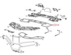Promax 650L Arka Çamurluk Üst Demir