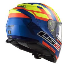 LS2 STORM 2 SALVADOR REPLICA MAVİ-NEON SARI KASK