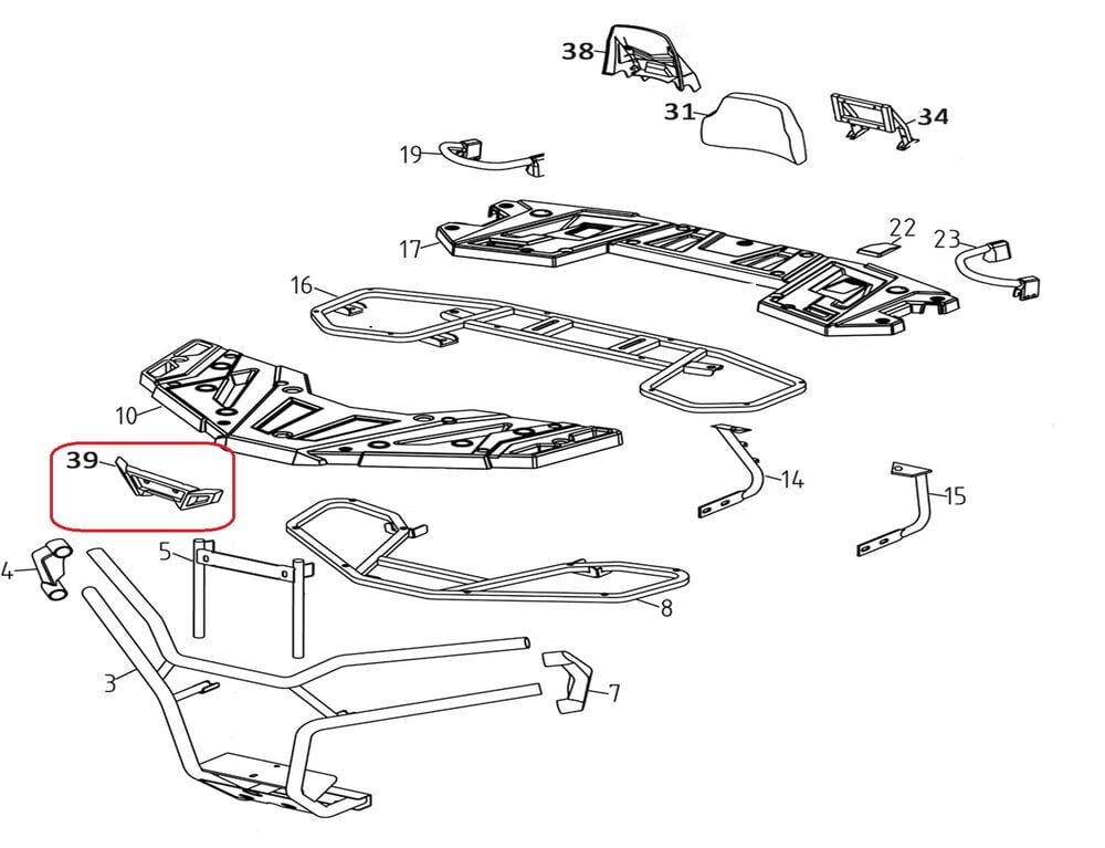 Promax 650L Ön Izgara Küçük Grenaj