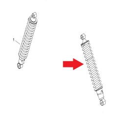 Promax 650L Arka Amortisör Sağ