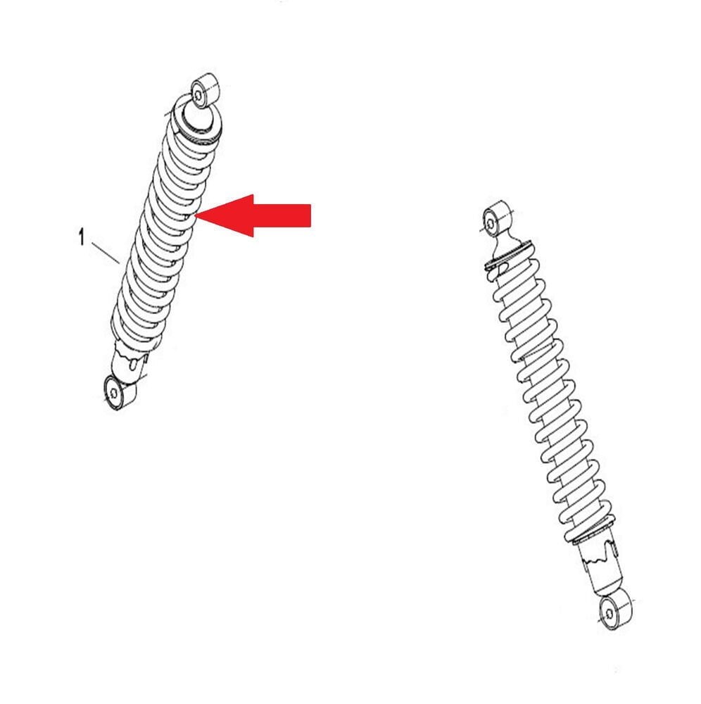Promax 650L Arka Amortisör Sol