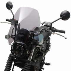 GP Kompozit Honda CL 250 2023-2025 Uyumlu Ön Cam Füme