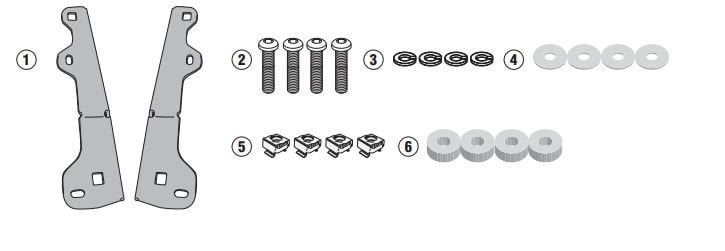GIVI D5129KIT BMW F 750 GS (18-24) RÜZGAR SİPERLİK BAĞLANTISI