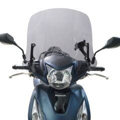 GP Kompozit Honda Dio 2021-2025 Uyumlu Kısa Ön Cam Füme