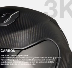 NEXX X.R3R HAGIBIS KARBON MOR KASK