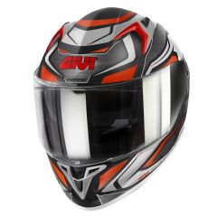 GIVI 50.9 ATOMIC MAT SİYAH-GRİ-KIRMIZI KASK