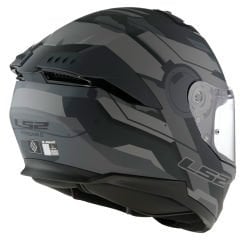 LS2 STREAM 2 SHADOW MAT TITANIUM-GRİ KASK