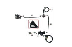 DD-250E-9 Arka Fren Montaj Braketi