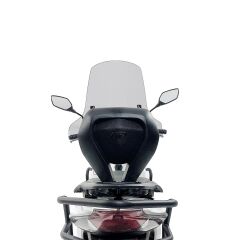 GP Kompozit Honda Dio 2021-2025 Uyumlu Sissy Bar Siyah