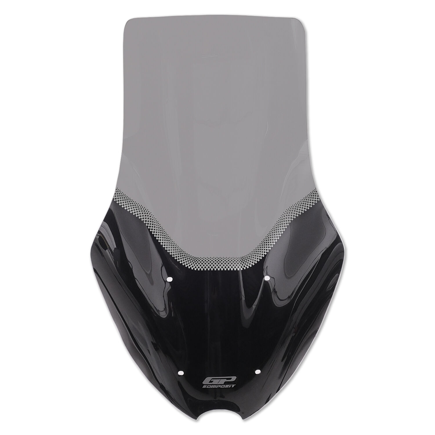 GP Kompozit Yamaha NMAX 125 / 155 2025-2026 Uyumlu Ön Tur Camı Füme