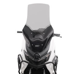 GP Kompozit Yamaha NMAX 125 / 155 2025-2026 Uyumlu Ön Tur Camı Füme