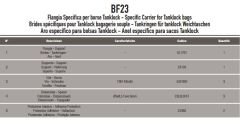 GIVI BF23 DEPOÜSTÜ ÇANTA APARATI (YAMAHA)