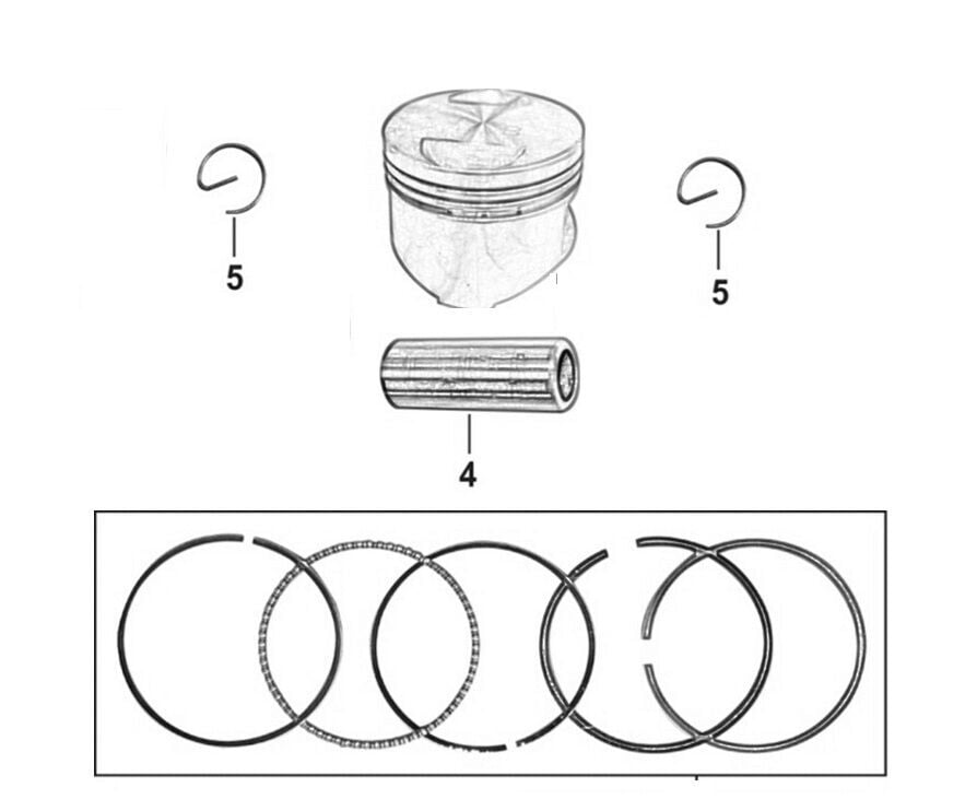 M210 Piston Sekman Set