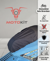 Universal Oxford Kumaş Su Geçirmez Motosiklet Sele Kılıfı