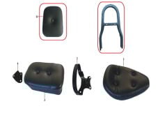 DD-250E-9 Sisy bar Sırt Yaslama Komple