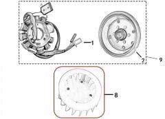 M210 Manyeto Fan Pervanesi