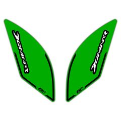 GP Kompozit Bajaj Dominar 250 / 400 2017-2024 Uyumlu Yan Pad Yeşil