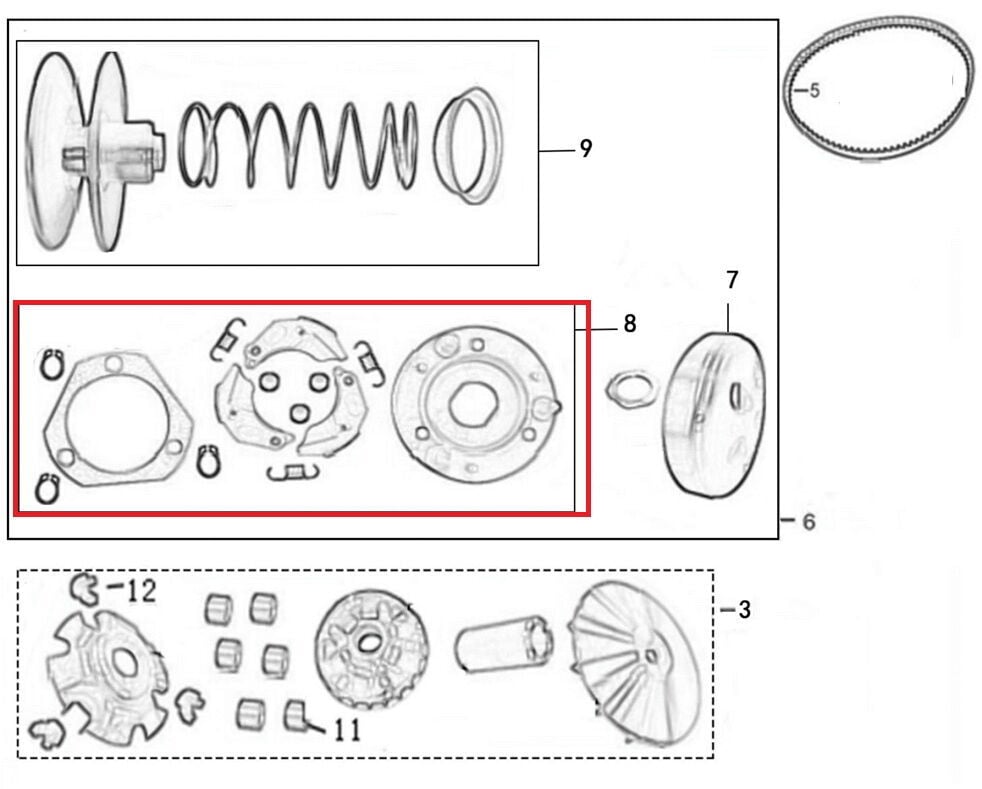M210 Debriyaj Balatası