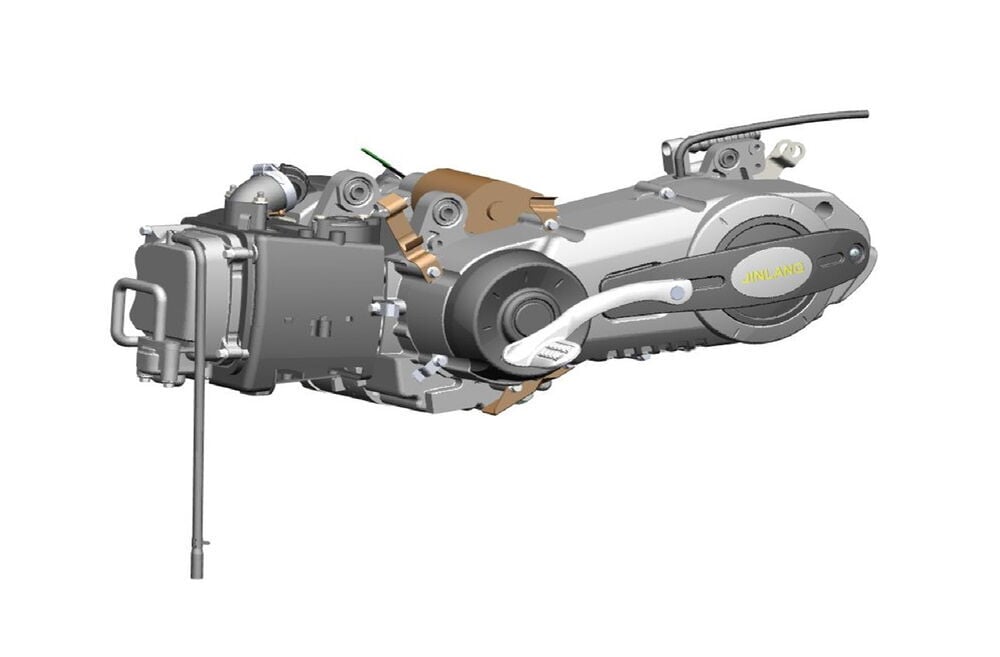 Max 125 Komple Motor