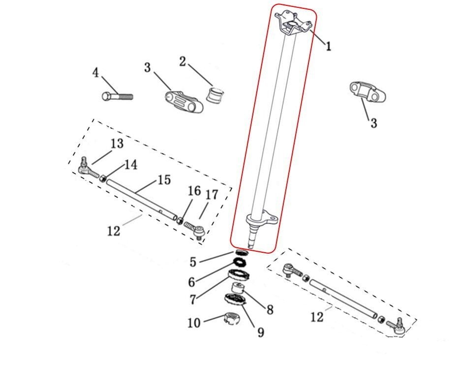 M210 Direksiyon Mili
