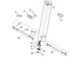 M210 Direksiyon Mili