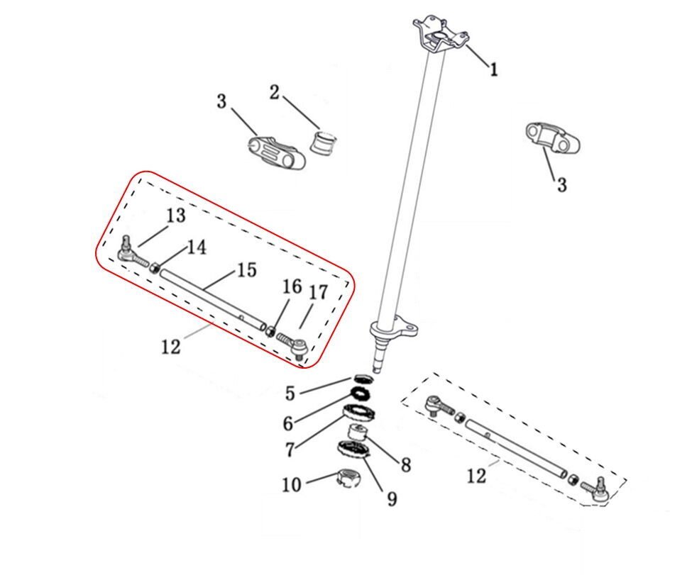 M210 Ön Rot Komple (Adet Fiyatıdır)