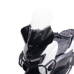 GP Kompozit Yamaha NMAX 125 / 155 2025-2026 Uyumlu Elcikli Tur Camı Şeffaf