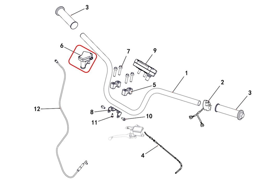 M210 Gaz Braketi