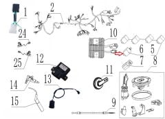 SPN 125 Marş Rolesi