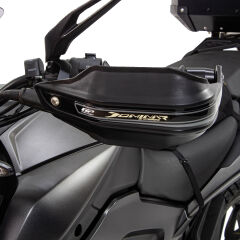 GP Kompozit Bajaj Dominar 250 / 400 2017-2026 Uyumlu Plastik Elcik Koruma Siyah