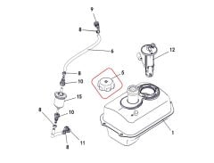 M210 Benzin Depo Kapağı