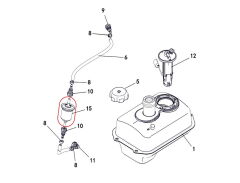 M210 Benzin Filtresi