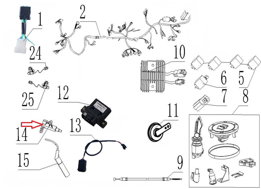 SPN 125 Ateşleme Bobini
