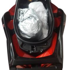 GP Kompozit Yamaha XMAX 250-400 2018-2026 Uyumlu Arka Çanta Demiri Siyah