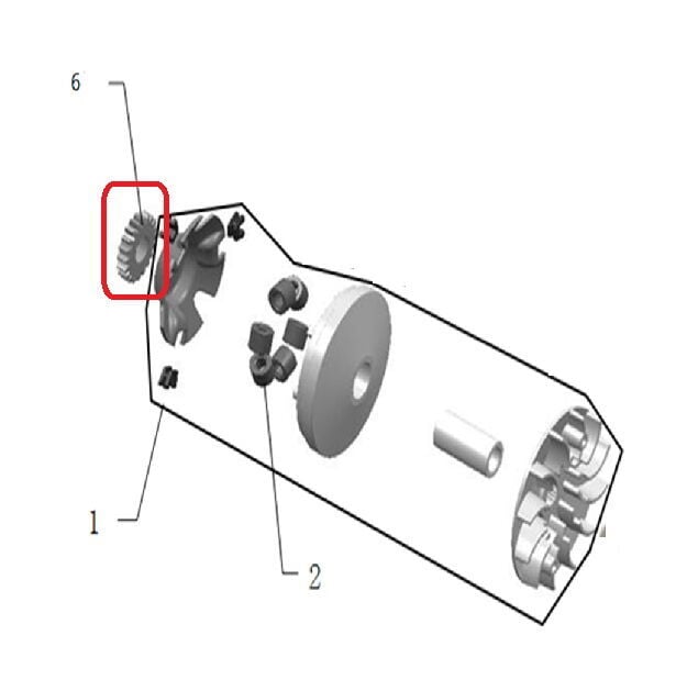 Max 125 Ön Varyatör Dişlisi