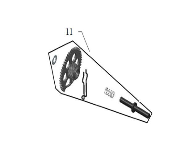 Max 125 Marş Dişli Mili