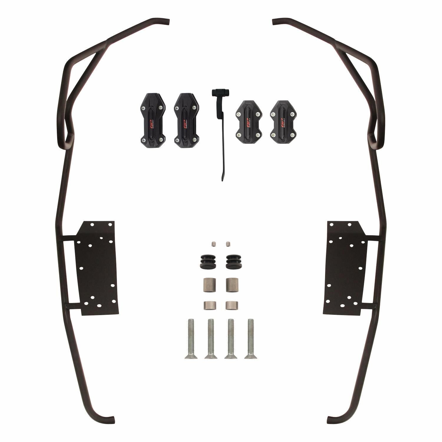 GP Kompozit Honda ADV 350 2023-2026 Uyumlu Motor Koruma Demiri Siyah