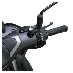 GP Kompozit Yamaha NMAX 125 / 155 2015-2026 Uyumlu Ayna Genişletme Siyah