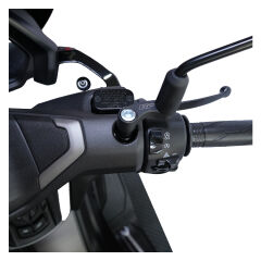 GP Kompozit Yamaha NMAX 125 / 155 2015-2026 Uyumlu Ayna Genişletme Siyah