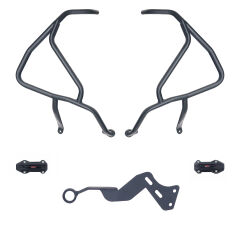 GP Kompozit Honda NX 500 2025-2026 Uyumlu Motor Koruma Demiri Üst Kısım Siyah