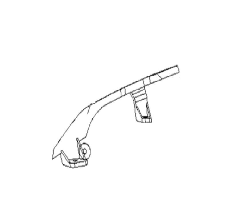 Max 125 Arka Tutamak Sağ