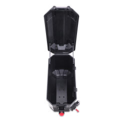 GP Kompozit Universal 26 lt x 2 Plastik Motosiklet Yan Çanta Seti Siyah