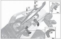 GIVI 1109FZ HONDA INTEGRA 700 (12-13) ARKA ÇANTA TAŞIYICI