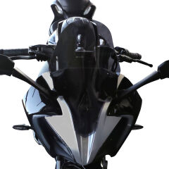 GP Kompozit CF Moto 250 SR 2020-2025 Uyumlu Ön Cam Siyah
